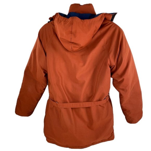 Vintage Frostline Kit Goose Down Coat Parka Jacket Orange Mens Size Medium - Picture 2 of 12